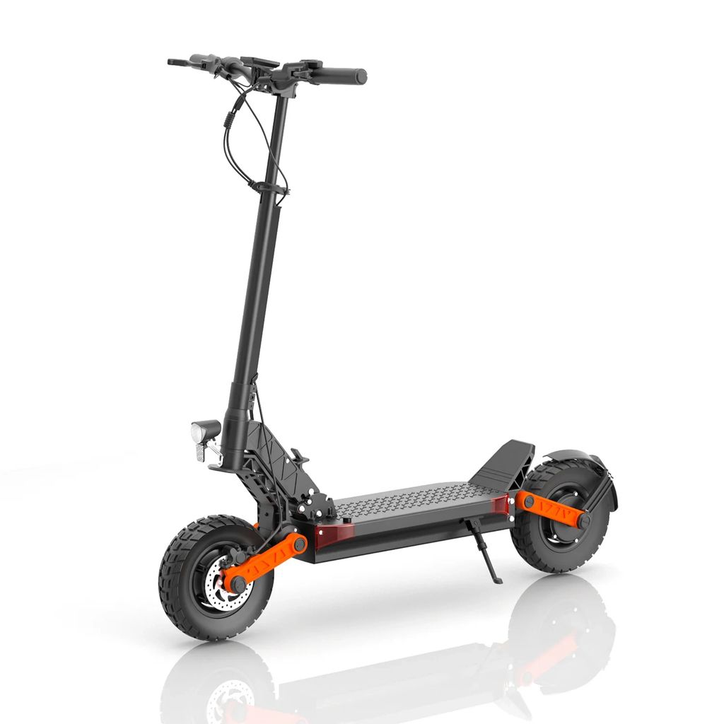 Joyor S10-S-Z E-Scooter mit Blinker – beim Fahren auf der Straße