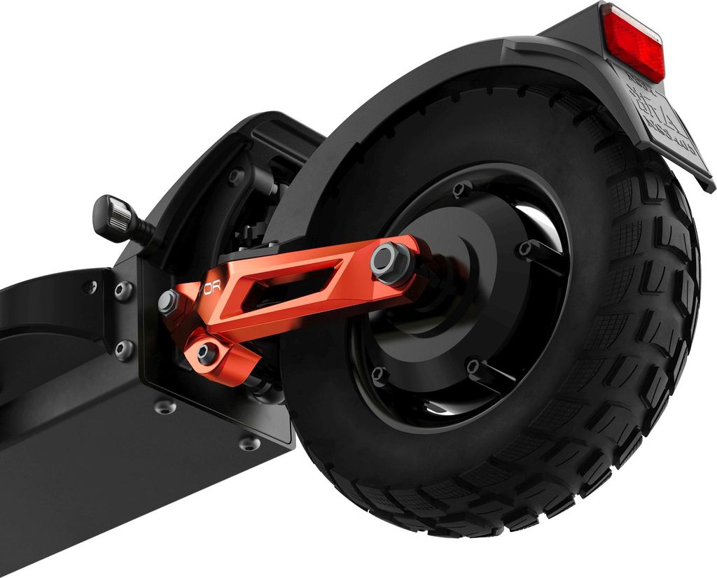 Joyor T6E Pro E-Scooter mit Straßenzulassung – Bremshebel und Klingel
