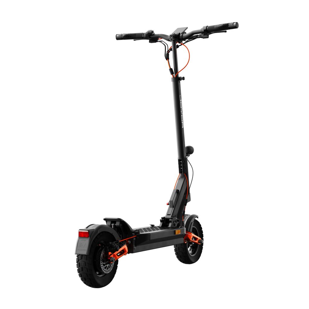 Joyor T6E E-Scooter mit ABE mit Straßenzulassung – Beleuchtung und Reflektoren