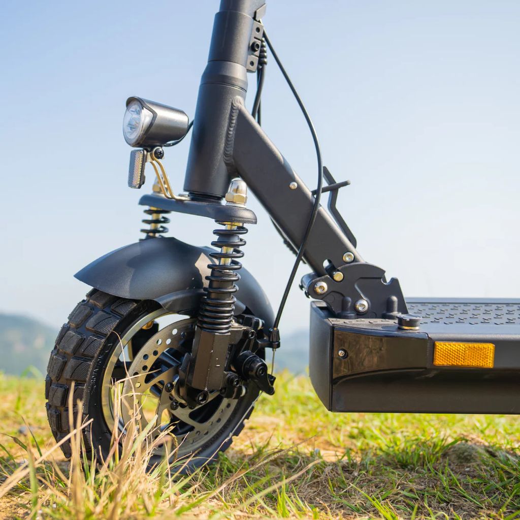 Joyor Y8-S E-Scooter mit Straßenzulassung – Beleuchtung und Reflektoren
