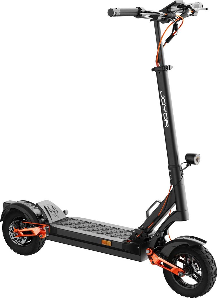 Joyor T6E Pro E-Scooter mit Straßenzulassung – Schutzblech und Hinterrad-Detail