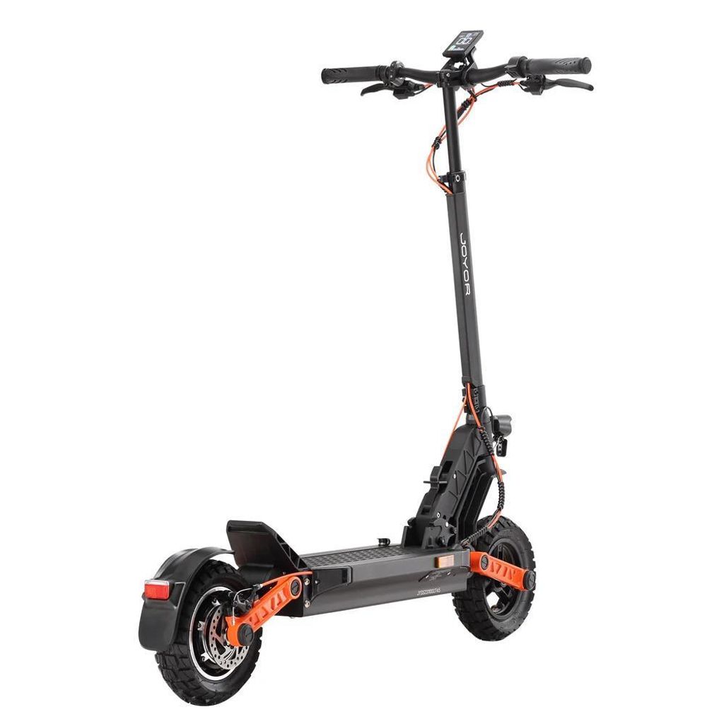 Joyor S5-ABE E-Scooter mit Straßenzulassung – Bremshebel und Klingel