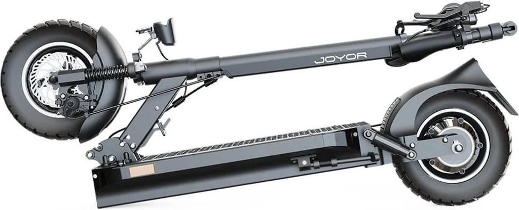 Joyor Y8-S E-Scooter mit Straßenzulassung – Reifen und Scheibenbremse
