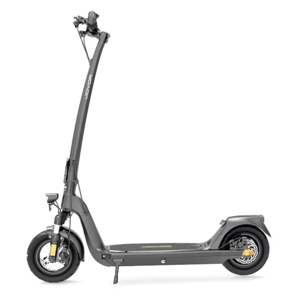 Joyor C10E E-Scooter mit ABE-Straßenzulassung mit Straßenzulassung – Detailansicht Motor und Hinterrad
