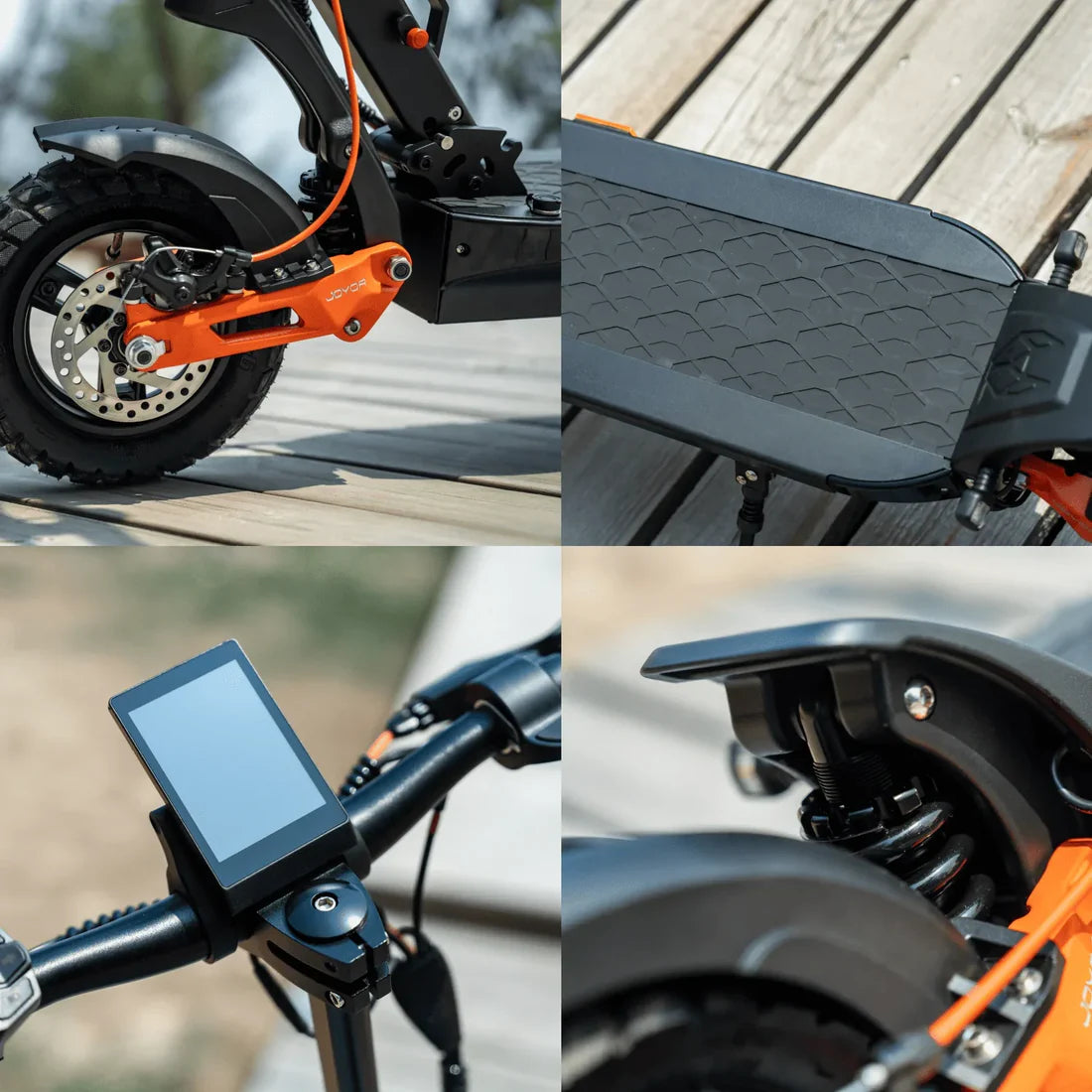 Joyor T10 Offroad E-Scooter – 2000W Dual-Motor, 60 km/h, 75 km Reichweite, faltbar