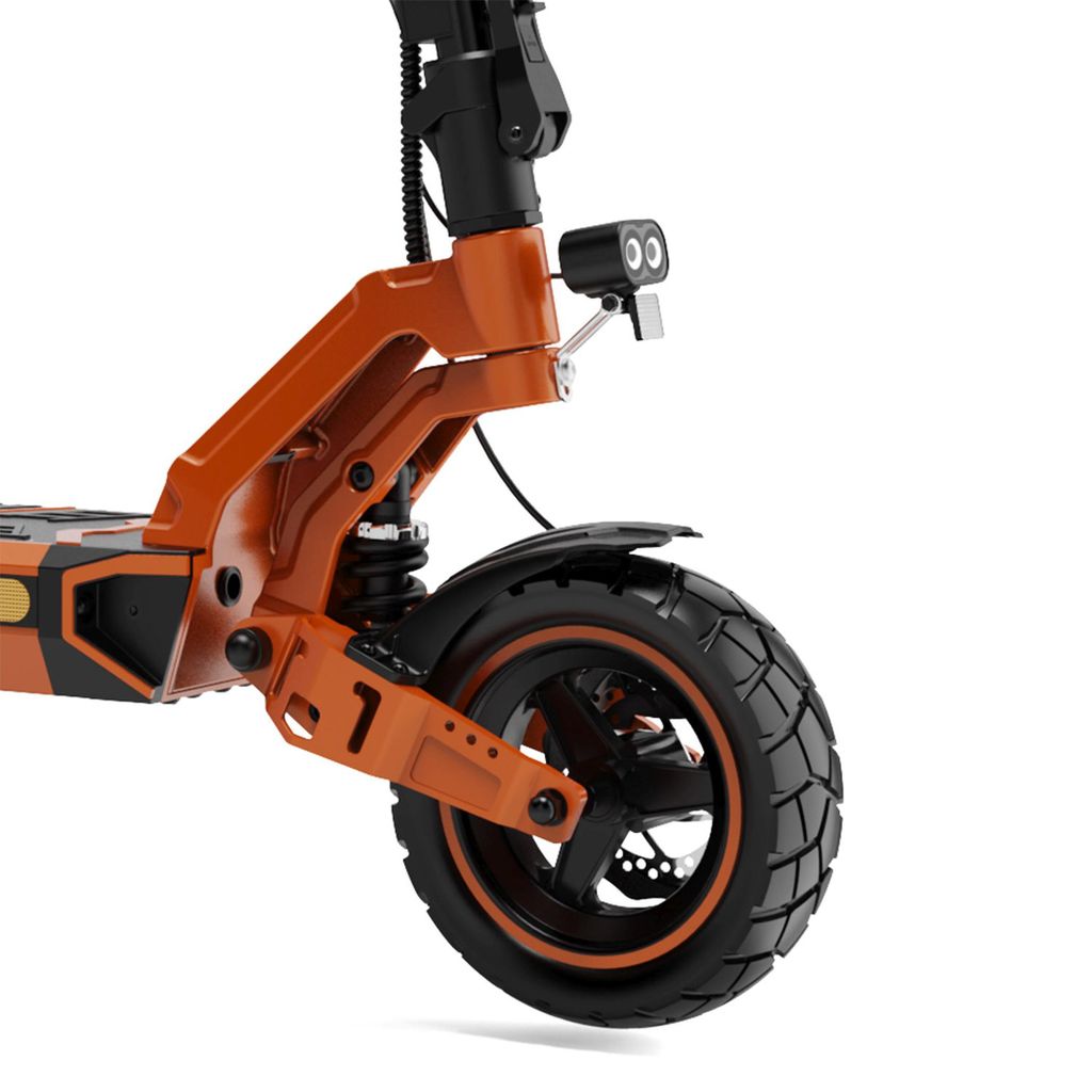 RCB D7 Ultra E-Scooter Orange mit ABE mit Straßenzulassung – Akku und Faltmechanismus
