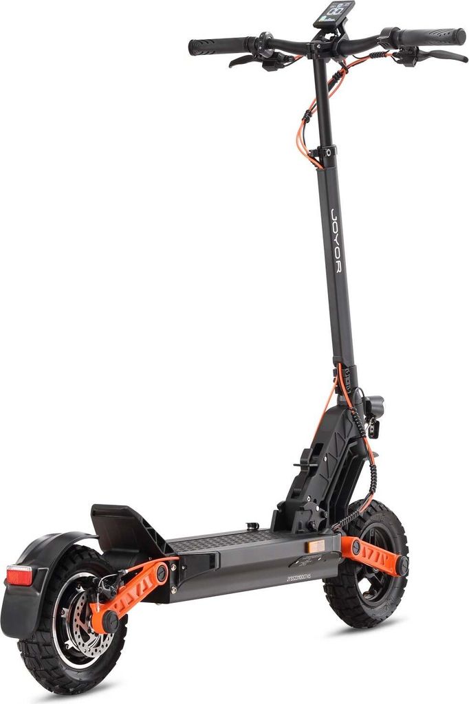 Joyor S5 PRO E-Scooter mit ABE-Straßenzulassung mit Straßenzulassung – Detailansicht Motor und Hinterrad