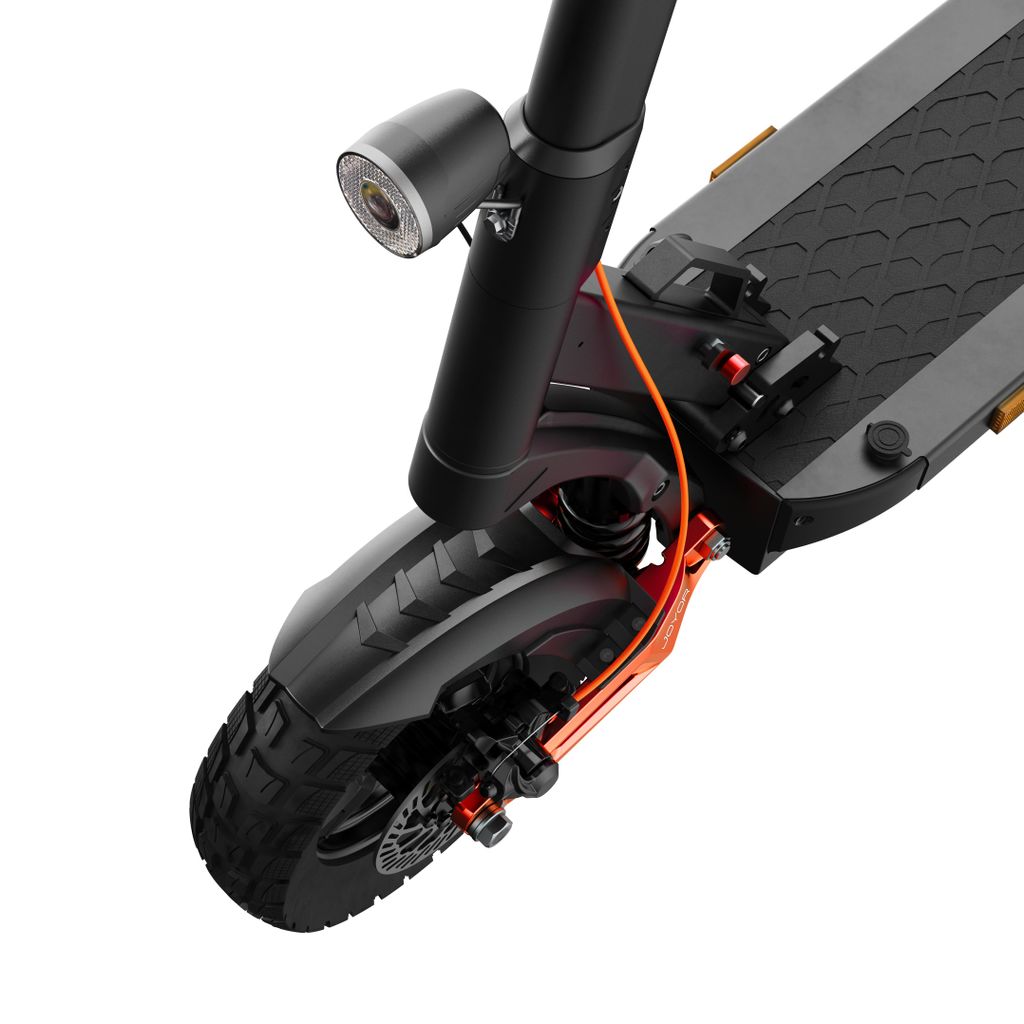Joyor T6E E-Scooter mit ABE mit Straßenzulassung – beim Fahren auf der Straße
