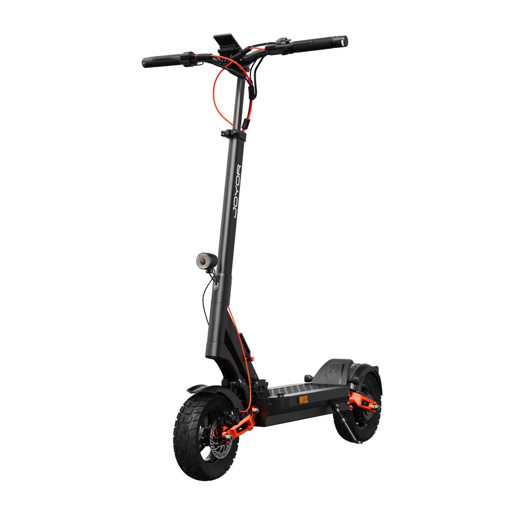 Joyor T6E E-Scooter mit ABE mit Straßenzulassung – Detailansicht Motor und Hinterrad