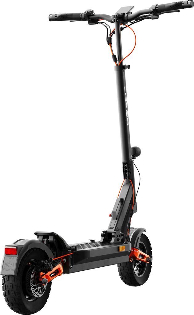 Joyor T6E Pro E-Scooter mit Straßenzulassung – Seitenansicht, faltbar