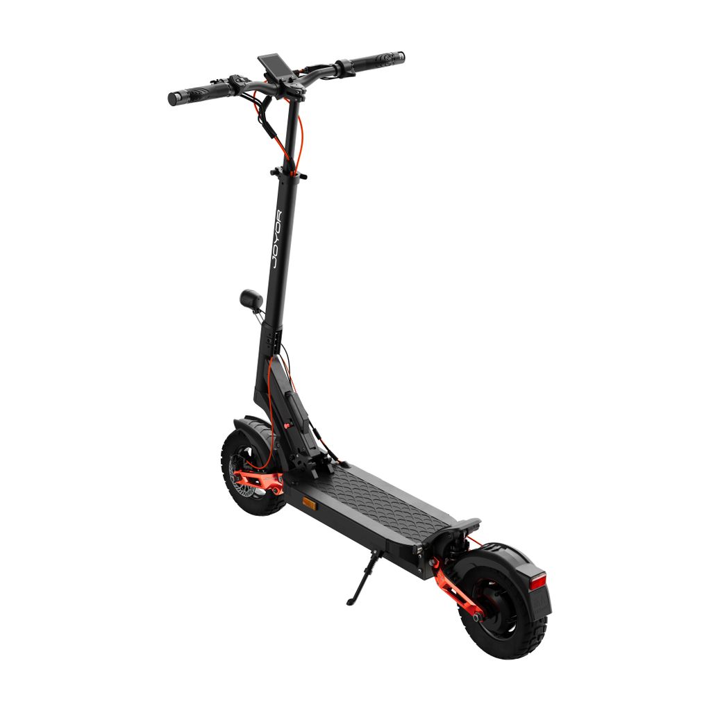 Joyor T6E E-Scooter mit ABE mit Straßenzulassung – Detailansicht Lenker und LED-Display