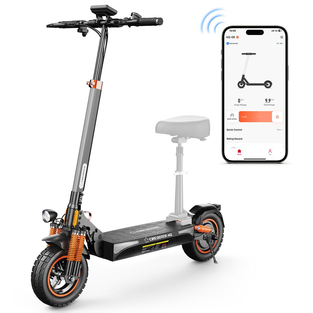 Joyor T6E E-Scooter mit ABE mit Straßenzulassung – Reifen und Scheibenbremse