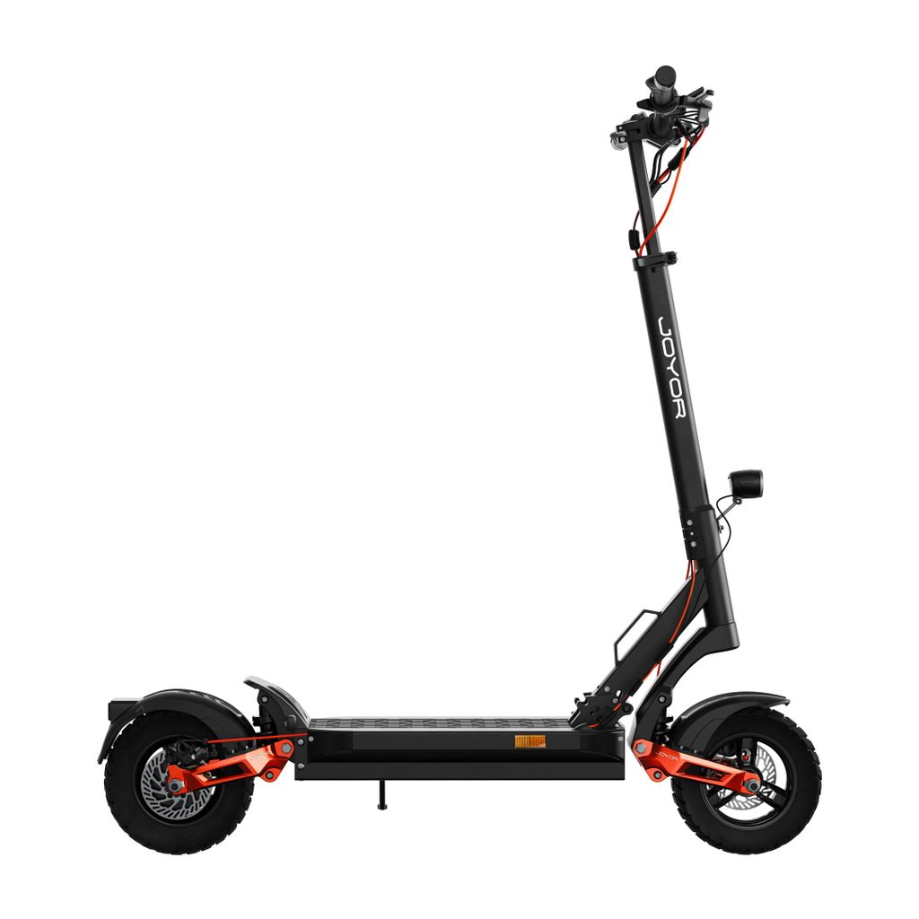 Joyor T6E E-Scooter mit ABE mit Straßenzulassung – Schutzblech und Hinterrad-Detail